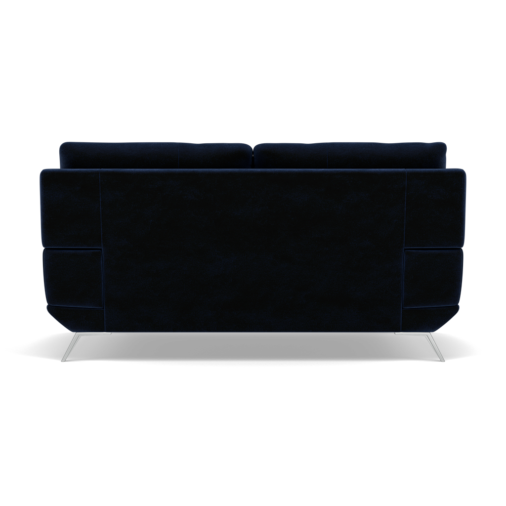 Zuco 2 Seater Sofa - 2 Seater Sofa Fabric — FAB-MEG-28  NAVY, gallery image 2