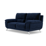Zuco 2 Seater Sofa - 2 Seater Sofa Fabric — FAB-MEG-28  NAVY, gallery image 3