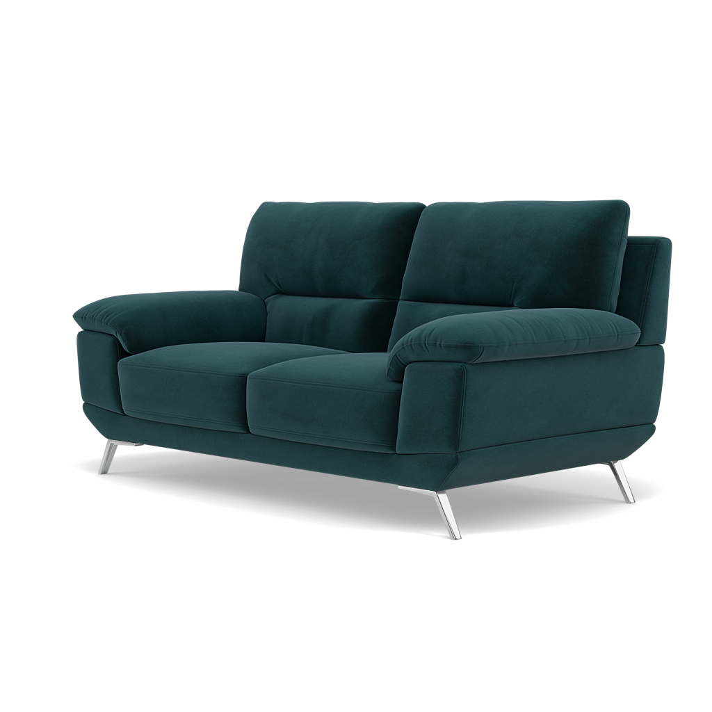 Zuco 2 Seater Sofa - 2 Seater Sofa Fabric — FAB-MEG-36  LAKE GREEN, gallery image 3