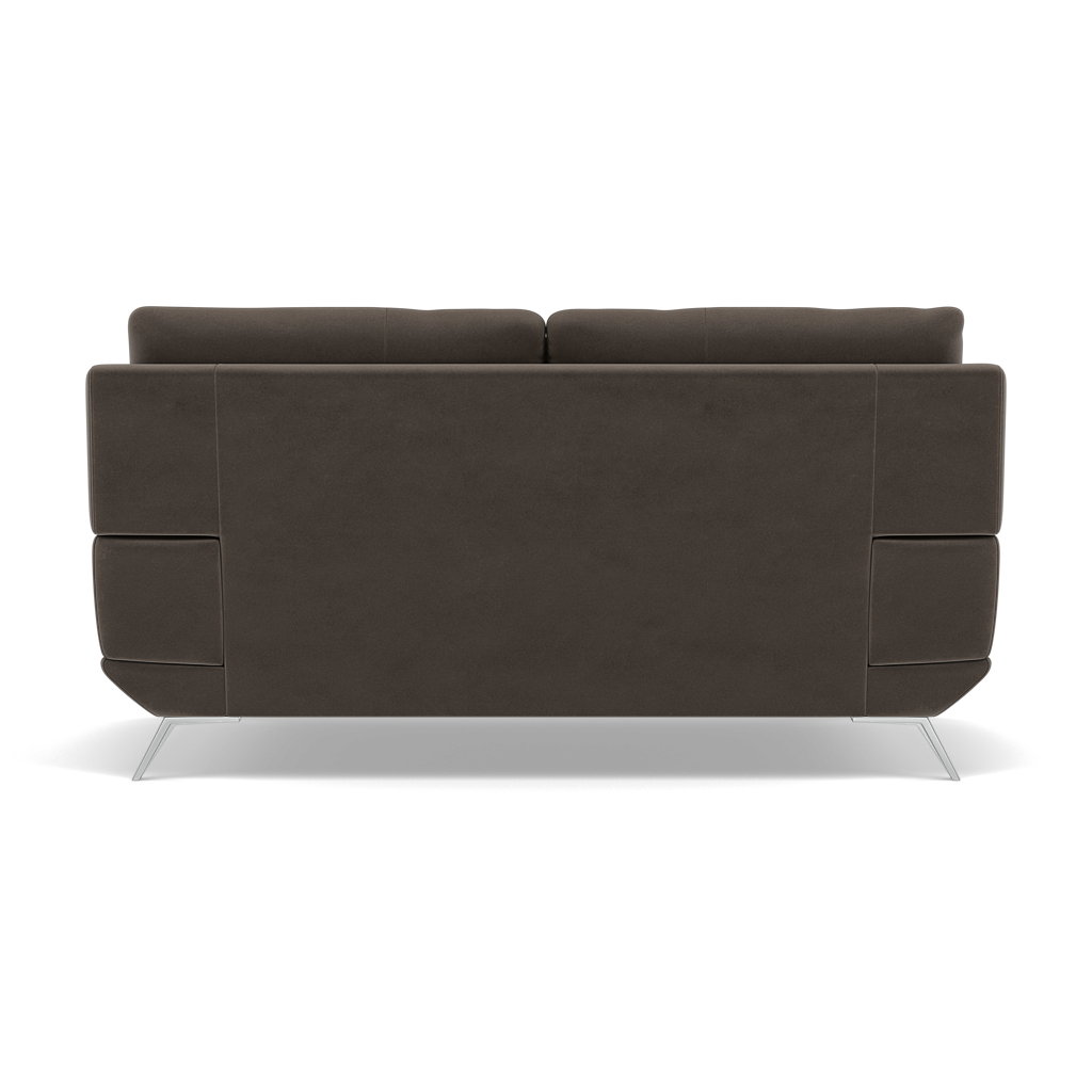 Zuco 2 Seater Sofa - 2 Seater Sofa Fabric — FAB-MEG-51  DK TAUPE, gallery image 2