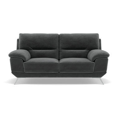 Zuco 2 Seater Sofa - 2 Seater Sofa Fabric 2 Seater Sofas Sterling Home 12 FAB-MEG-20 PEWTER