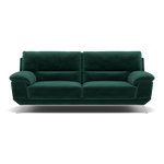 Zuco 3 Seater Sofa - 3 Seater Sofa Fabric 3 Seater Sofas Sterling Home 15 FAB-MEG-37 EMERALD GREEN
