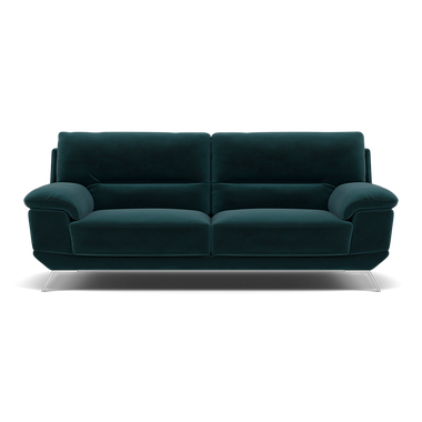 Zuco 3 Seater Sofa - 3 Seater Sofa Fabric 3 Seater Sofas Sterling Home 14 FAB-MEG-36 LAKE GREEN