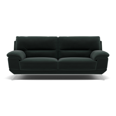 Zuco 3 Seater Sofa - 3 Seater Sofa Fabric 3 Seater Sofas Sterling Home 10 FAB-MEG-21 CHARCOAL GREY