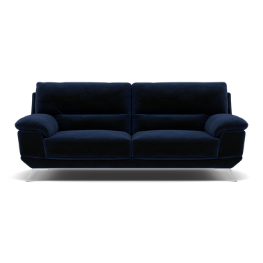 Zuco 3 Seater Sofa - 3 Seater Sofa Fabric 3 Seater Sofas Sterling Home 13 FAB-MEG-28 NAVY