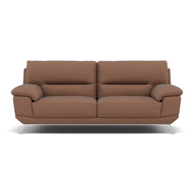 Zuco 3 Seater Sofa - 3 Seater Sofa Fabric 3 Seater Sofas Sterling Home 17 BFA-BLJ-04 TOBACCO