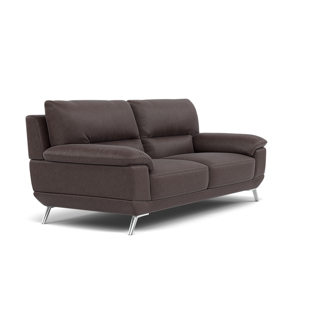 Zuco 3 Seater Sofa - 3 Seater Sofa Fabric — BFA-BLJ-946 SILVER GREY, gallery image 1