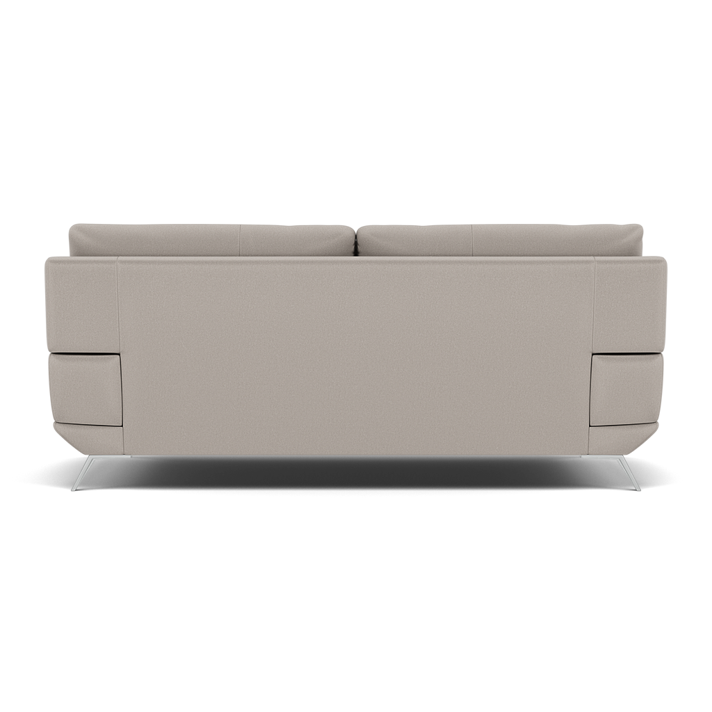 Zuco 3 Seater Sofa - 3 Seater Sofa Fabric — BFAMAD-02 SILVER GREY, gallery image 2