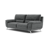 Zuco 3 Seater Sofa - 3 Seater Sofa Fabric — FAB-MEG-20  PEWTER, gallery image 3