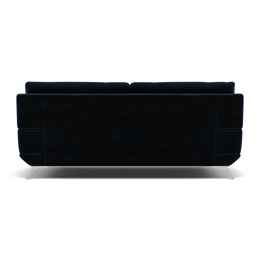 Zuco 3 Seater Sofa - 3 Seater Sofa Fabric — FAB-MEG-28  NAVY, gallery image 2