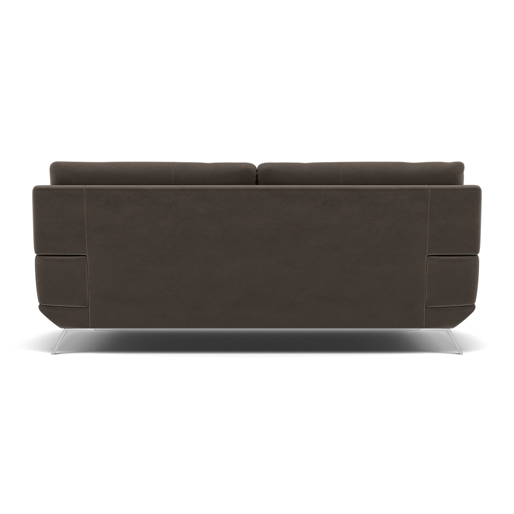 Zuco 3 Seater Sofa - 3 Seater Sofa Fabric — FAB-MEG-51  DK TAUPE, gallery image 2