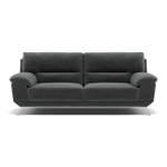 Zuco 3 Seater Sofa - 3 Seater Sofa Fabric 3 Seater Sofas Sterling Home 12 FAB-MEG-20 PEWTER