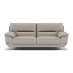 Zuco 3 Seater Sofa - 3 Seater Sofa Fabric 3 Seater Sofas Sterling Home 8 BFAMAD-02 SILVER GREY