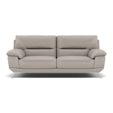 Zuco 3 Seater Sofa - 3 Seater Sofa Fabric 3 Seater Sofas Sterling Home 8 BFAMAD-02 SILVER GREY