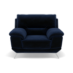 Zuco Armchair - Armchair Fabric Sterling Home 11 FAB-MEG-28 NAVY