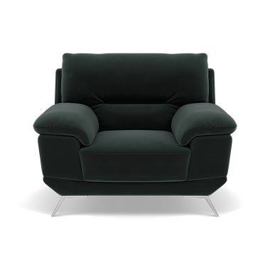 Zuco Armchair - Armchair Fabric Sterling Home 8 FAB-MEG-21 CHARCOAL GREY