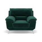 Zuco Armchair - Armchair Fabric Sterling Home 13 FAB-MEG-37 EMERALD GREEN