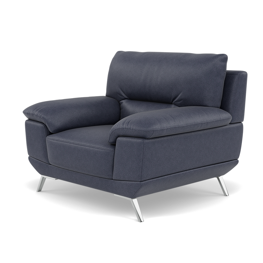 Zuco Armchair - Armchair Fabric — BFA-BLJ-08  PACIFIC BLUE, gallery image 3