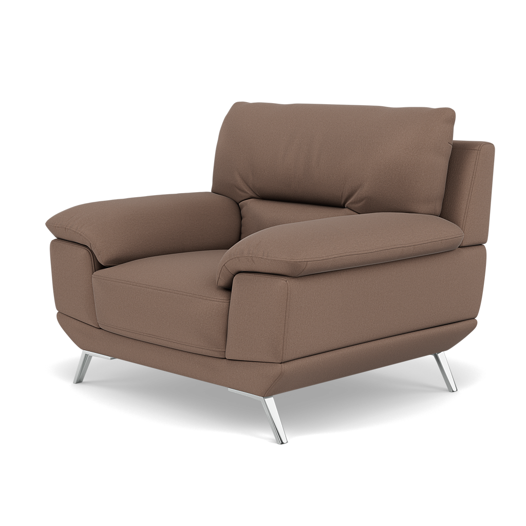 Zuco Armchair - Armchair Fabric — BFA-MAD-05 DARK TAUPE, gallery image 3