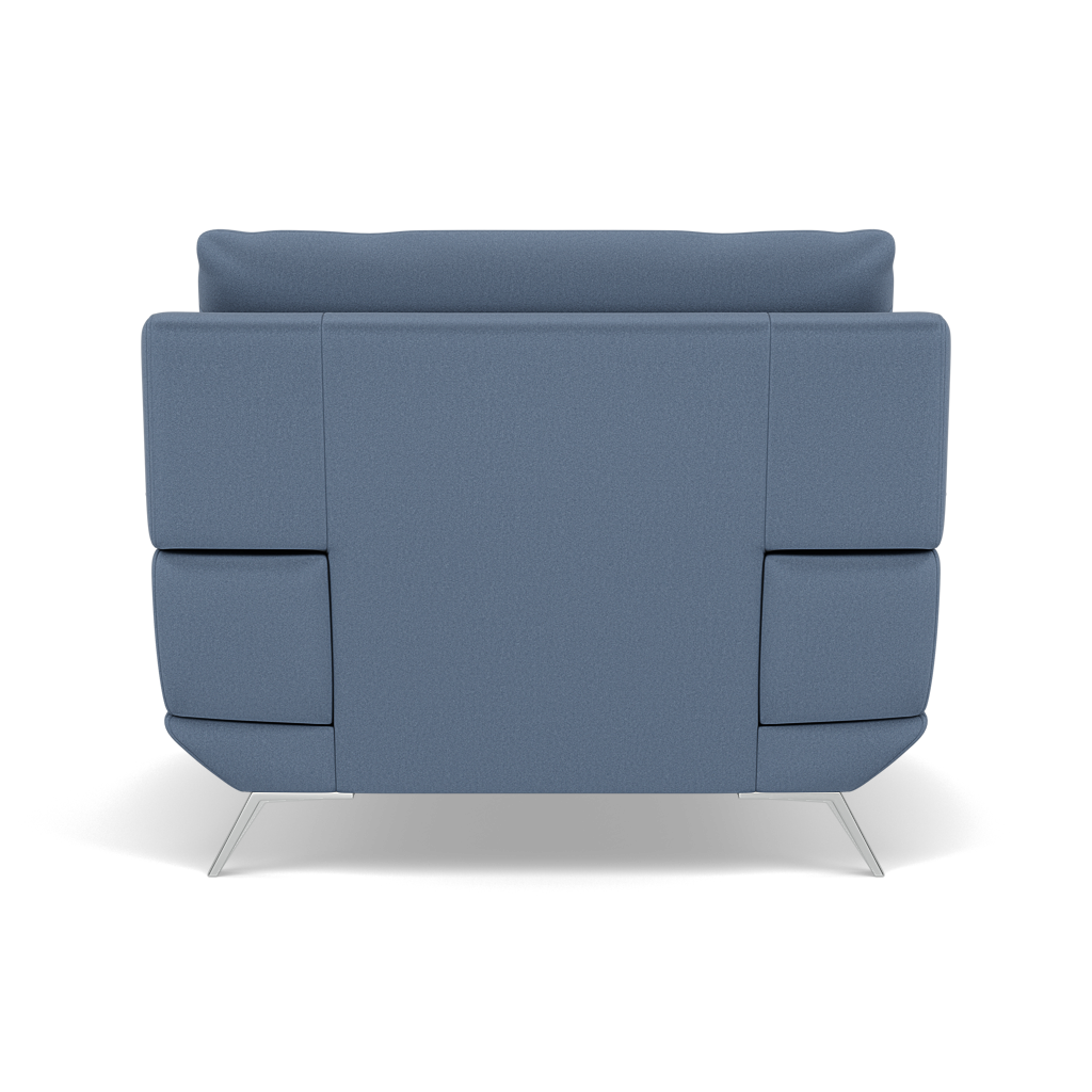 Zuco Armchair - Armchair Fabric — BFA-MAD-08 PACIFIC BLUE, gallery image 2