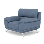 Zuco Armchair - Armchair Fabric — BFA-MAD-08 PACIFIC BLUE, gallery image 3