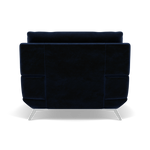 Zuco Armchair - Armchair Fabric — FAB-MEG-28  NAVY, gallery image 2