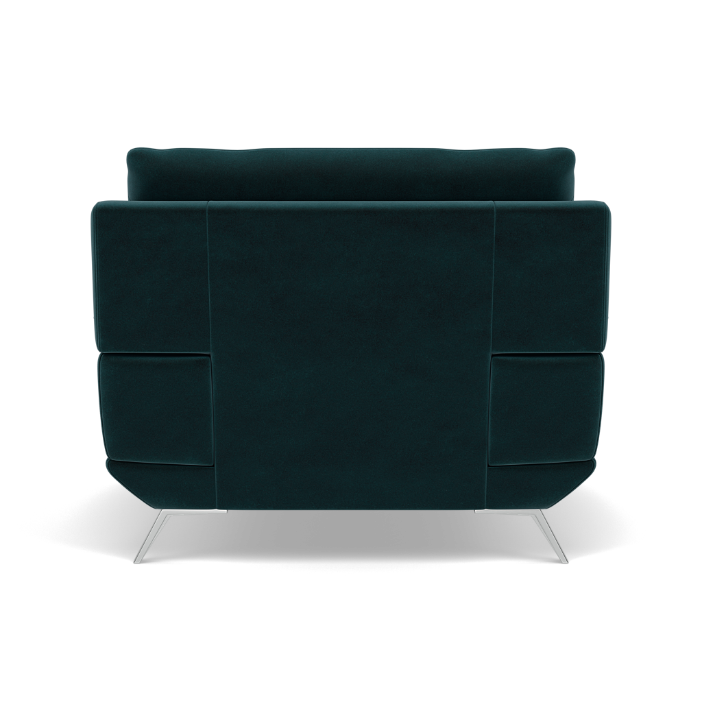 Zuco Armchair - Armchair Fabric — FAB-MEG-36  LAKE GREEN, gallery image 2