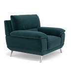 Zuco Armchair - Armchair Fabric — FAB-MEG-36  LAKE GREEN, gallery image 1