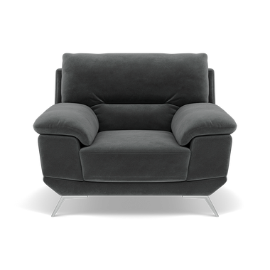 Zuco Armchair - Armchair Fabric Sterling Home 10 FAB-MEG-20 PEWTER