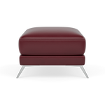 Zuco Footstool - Footstool Cat 20 Footstools Sterling Home 4 BV-035C DEEP RED