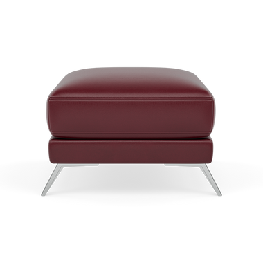 Zuco Footstool - Footstool Cat 20 Footstools Sterling Home 4 BV-035C DEEP RED
