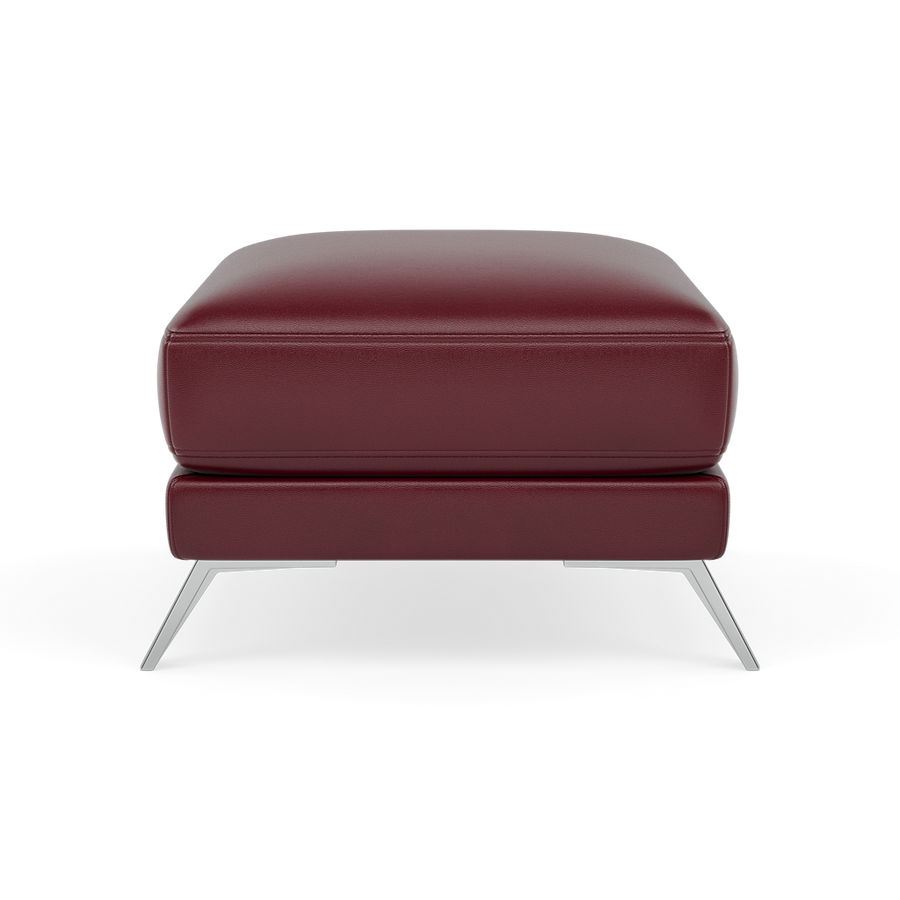 Zuco Footstool - Footstool Cat 20 Sterling Home BV-035C DEEP RED 1