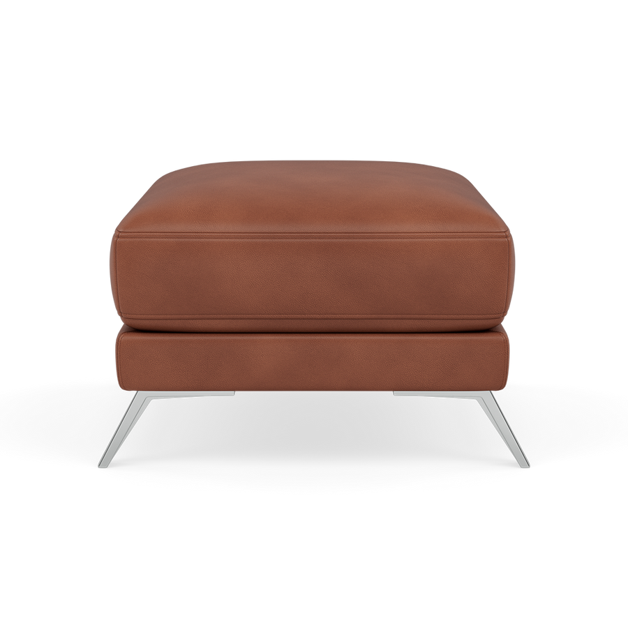 Zuco Footstool - Footstool Cat 20 Footstools Sterling Home 1 TO-376E BRANDY