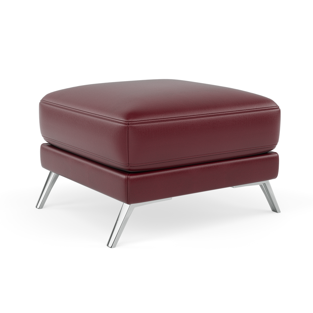 Zuco Footstool - Footstool Cat 20 — BV-035C DEEP RED, gallery image 1