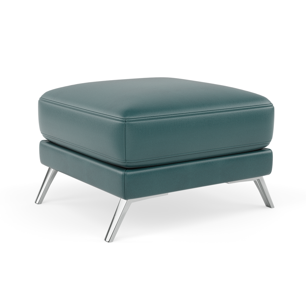 Zuco Footstool - Footstool Cat 20 — BV-301E  LAKE GREEN, gallery image 1