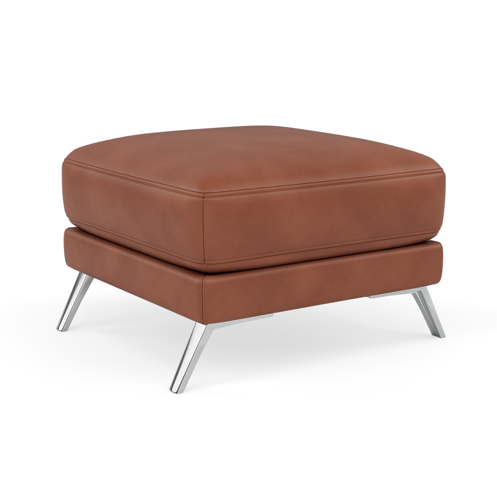 Zuco Footstool - Footstool Cat 20 — TO-376E BRANDY, gallery image 1