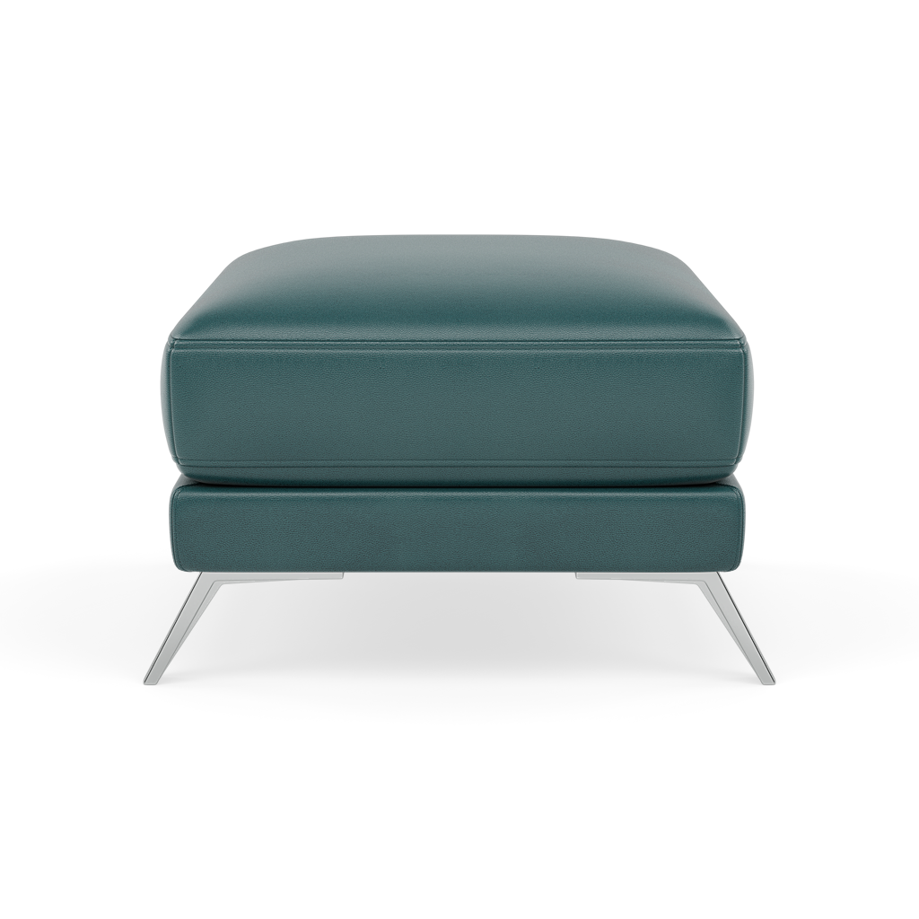 Zuco Footstool - Footstool Cat 20 Footstools Sterling Home 3 BV-301E LAKE GREEN