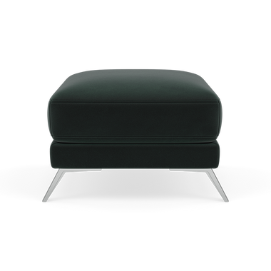 Zuco Footstool - Footstool Fabric Footstools Sterling Home 8 FAB-MEG-21 CHARCOAL GREY