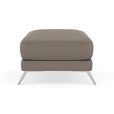 Zuco Footstool - Footstool Fabric Footstools Sterling Home 17 BFA-MAD-03 DARK GREY