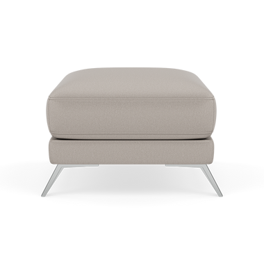 Zuco Footstool - Footstool Fabric Footstools Sterling Home 6 BFAMAD-02 SILVER GREY
