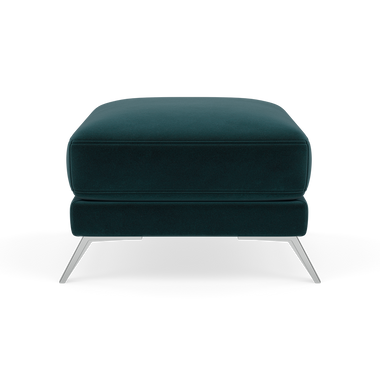 Zuco Footstool - Footstool Fabric Footstools Sterling Home 12 FAB-MEG-36 LAKE GREEN