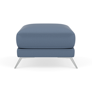 Zuco Footstool - Footstool Fabric Footstools Sterling Home 7 BFA-MAD-08 PACIFIC BLUE