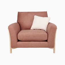 Fabric armchairs
